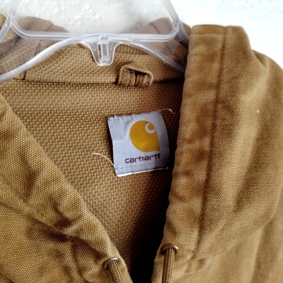 Vintage Carhartt Detroit hoodie canvas full zip jacket sz 2XL - Picture 4 of 16